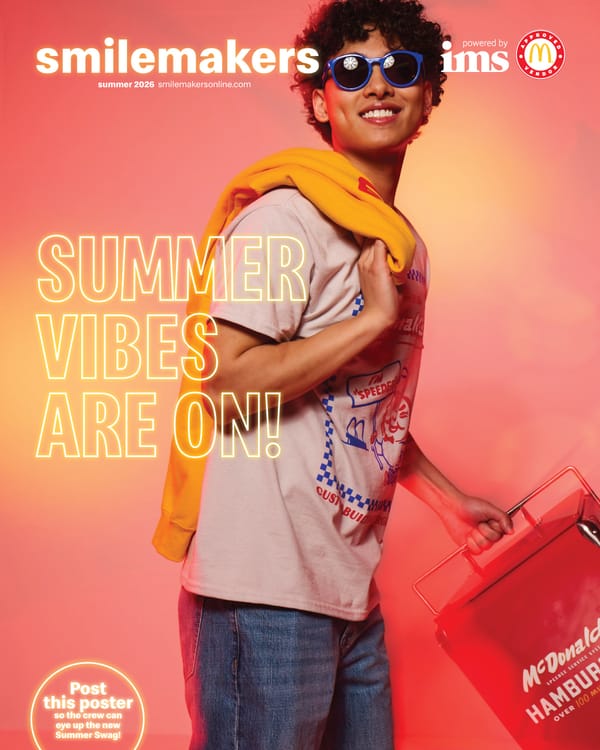 Smilemakers Summer 2026 Poster - Page 1